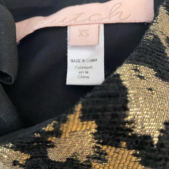 Anthropologie Hutch Metallic Leopard Top (12) - Picture 5 of 6